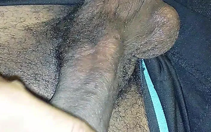 SweetDWillie456: Thick Cut Big Black Dick Jacking off
