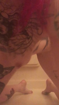 Cleaning the Shower 2