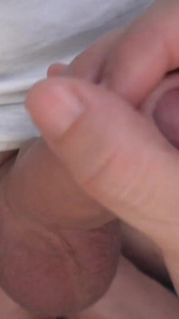Fingering Peehole and Forskin Play Handjob