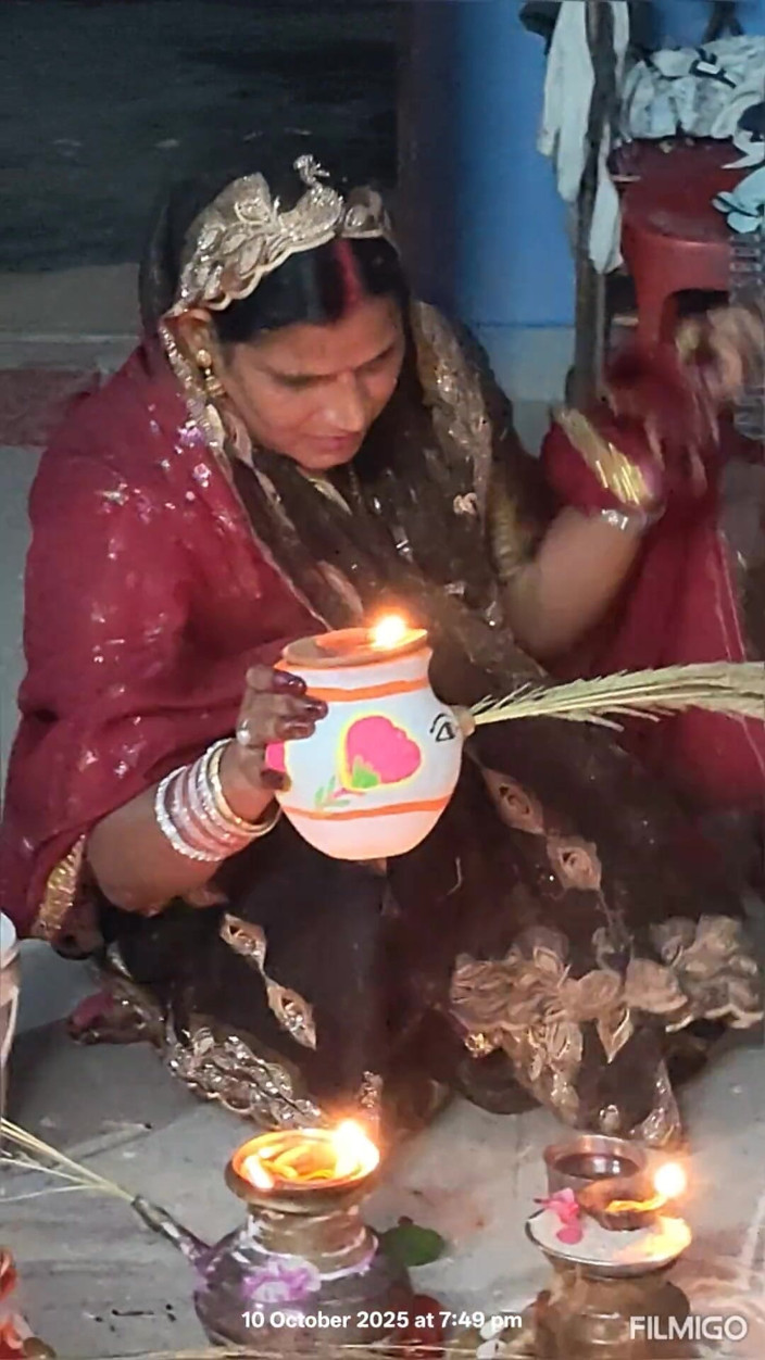 Lustykajolbhabhi: Karwa Chauth night or wedding night