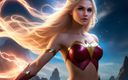 AI Girls: Screen Saver 3 - 180 einzigartige Elf-Supergirl-Bilder, um Ihren Desktop oder Pc zu...