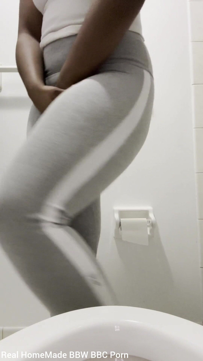 Super sexy ebony cuties: Mijando minha auto-roupa leggings cinza