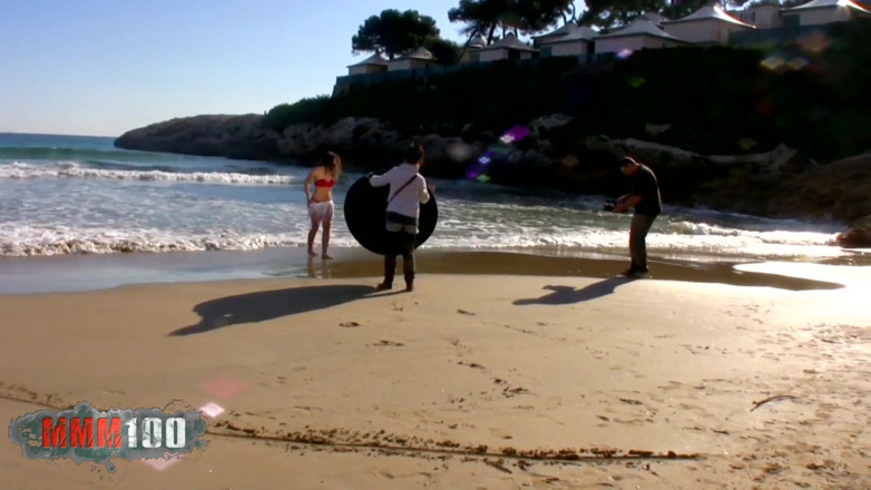 MMM100: Sexy Video: Jessica Bitch Beach Shoot