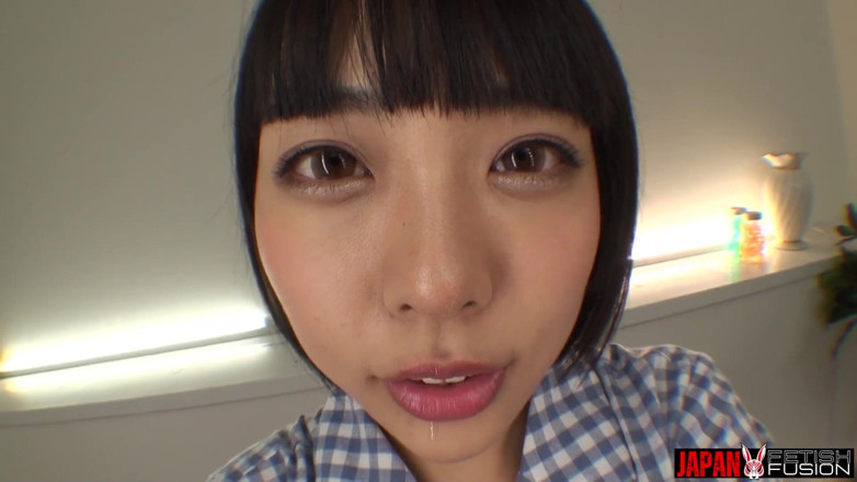 Japan Fetish Fusion: Islak dil, ağız, bakış - yua nanami ağzında bitirmene cesaret ediyor
