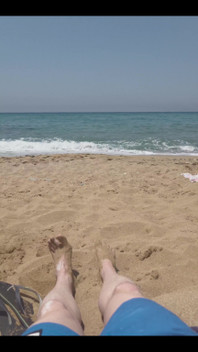 Red Beach in Crete