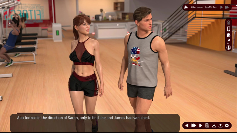 Johannes Gaming: Whispers of desire 14 Sarah y Alex disfrutaron de su tiempo...