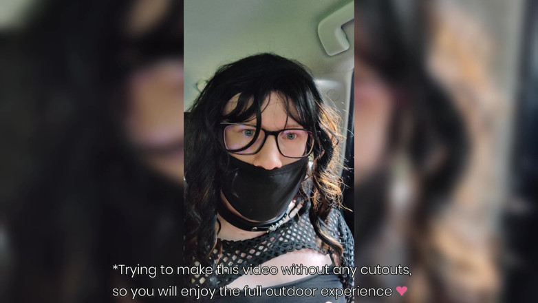 Miolee: Walking in a Park Dressed Like a Slut and a...