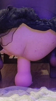 Big Dildo in My Ass