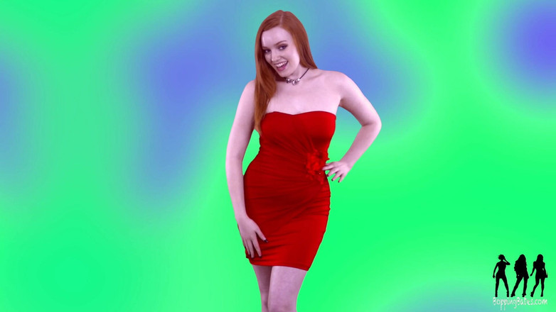 Bopping babes: Klow Kane - Red Dress