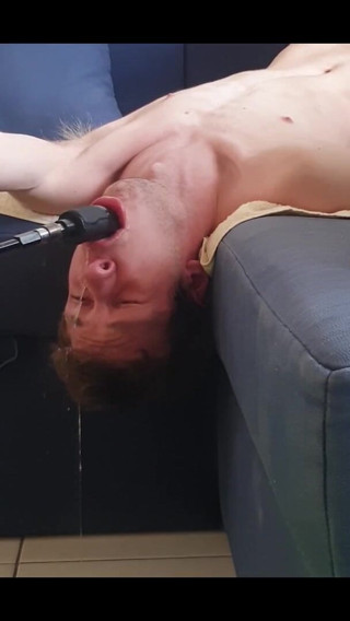 Puppy Davey: Deep Throating Myself