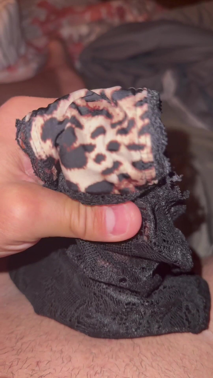 Bigbrook45: Leopard silkeslen sjuksköterska trosor