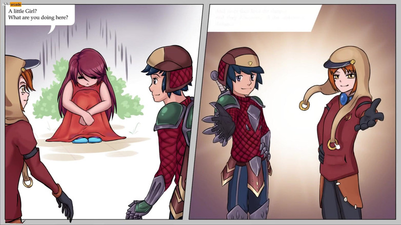 LewdArcade: 거유의 비밀 - Lorain side Scroller 포르노 게임 플레이 01부