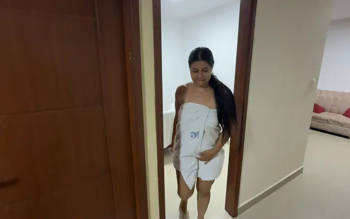 Alicilanyn09: My Shy Stepmother Is Taking A Shower While I Secretly...