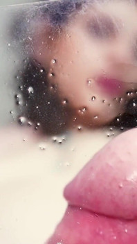 Cumming on Camera Lens POV
