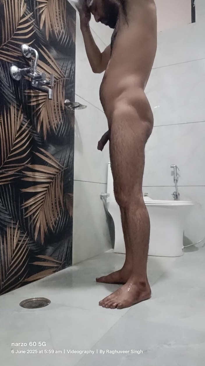 Rajasthani-old-lover: Tuvalette masterbation show