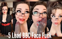 LexxiBakk: 5 nalož bbc šukání obličeje