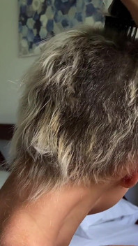 Exclusive Video! Betsy Shaves Her Head