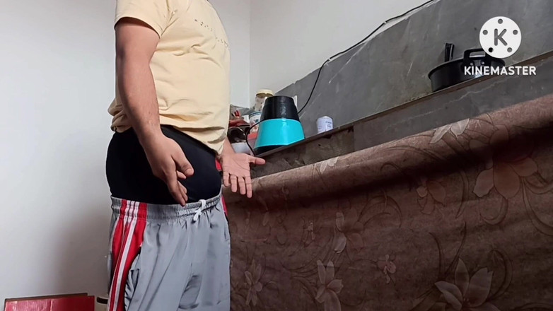 Desi__Panda: Rak vän första gången i underkläder stor monster kuk