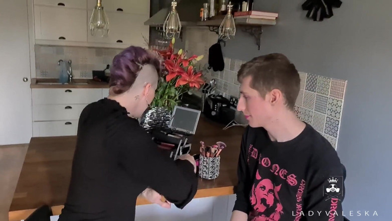 Lady Valeska: Vriendje aan vriendin deel 1 de make-over