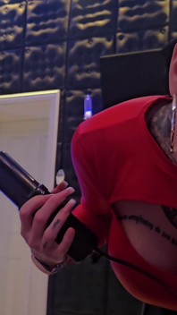 Miss Alessa milano Zigarettenviolett zauberstab auf dem Rack, Suite Teil 2