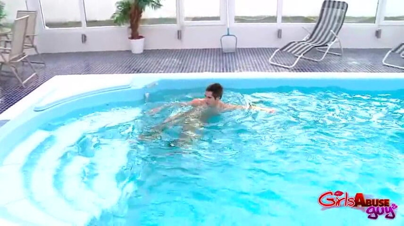 GirlsAbuseGuys: Pool Boy
