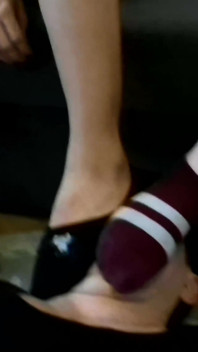 Brat Girls Sock Smelling