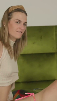 Real Passion Between Me and My T-girl GF - Kissing, Blowjobs & Anal in Front of the Cameraman