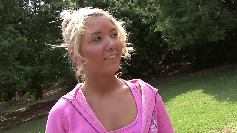 Content Candy: Big tit brunette picks up sweet teen for lesbian play...
