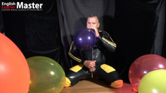 EnglishLeathermaster: Looning Balloon Play No Pop Then Pops