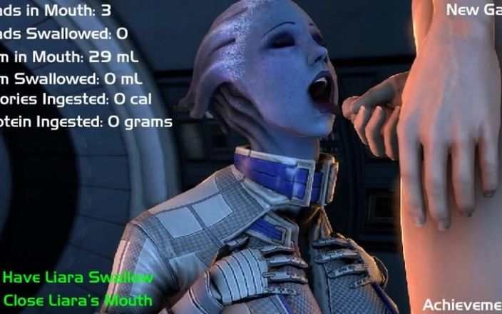 LoveSkySan69: Liara - Mass Effect - Cum Dumpster Gameplay by Loveskysan