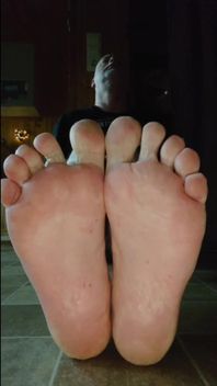 Sexy Feet in White Sneaker Socks
