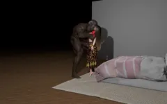 Sexy Indiana Bahu Savita quente beijando e lambendo com Sasur