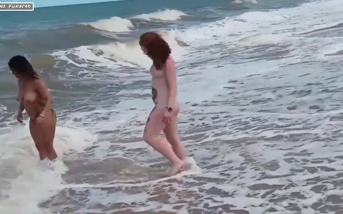 Eliane Furacao: Fomos Em Praia De Nudismo Quando Vimos O Negao Ficamos...