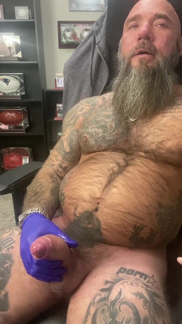 MasculineJason - Jason Collins: Jason Collins surgical glove masturbation!