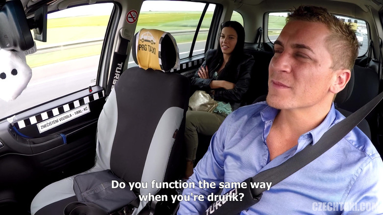 Czech Taxi: First Wet Orgasm