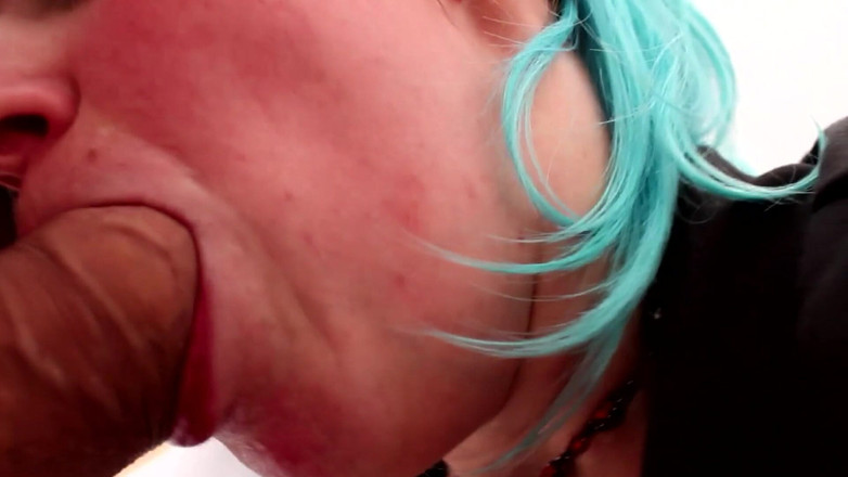 Vintage Fetish: Napalona milf w Blue Wig Hardcore fucked jęczy jak szalona