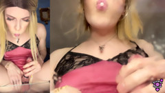 Lick Spit off My Toes Loser! Trans Stepsis Makes You Clean Cum Spit and Feet - Jessica Bloom JOI