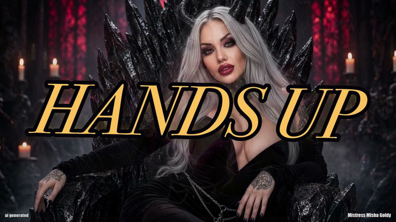 Goddess Misha Goldy: Ambele uși se termină pe genunchii tăi