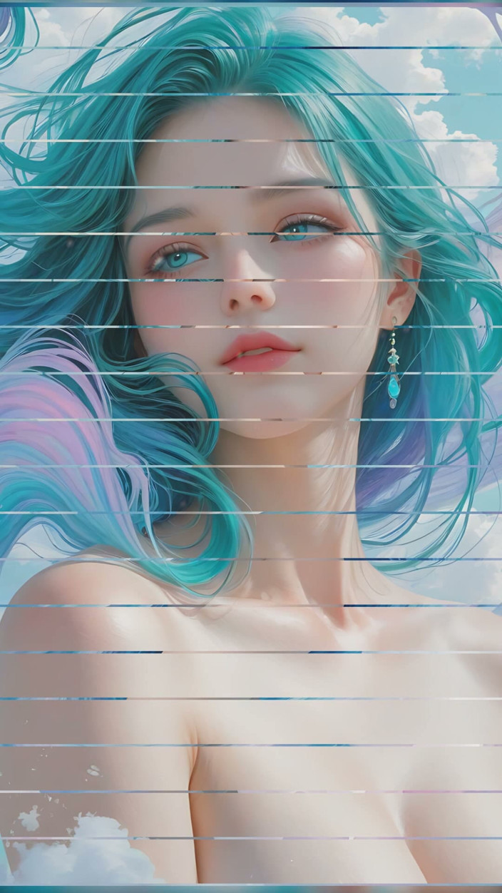 LustRender: Emerging From Violet-turquoise Vortex