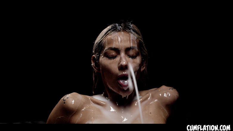 Cumflation: Фляция спермы Emiri Momota