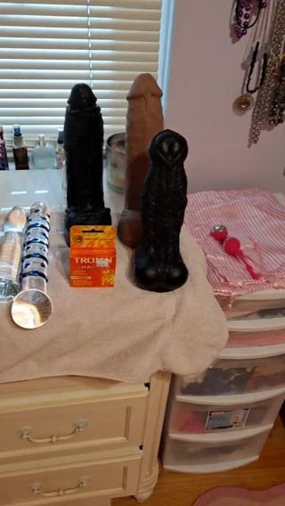 Victoria Lecherri: Showing off all the toys and objects i am going...