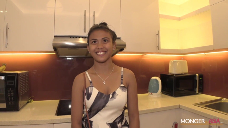 Monger In Asia: Cute bubbly Asian teen creampied at job interview