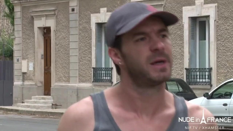 Nude in France: Plumber gets lucky when a french desperate housewife needs banging