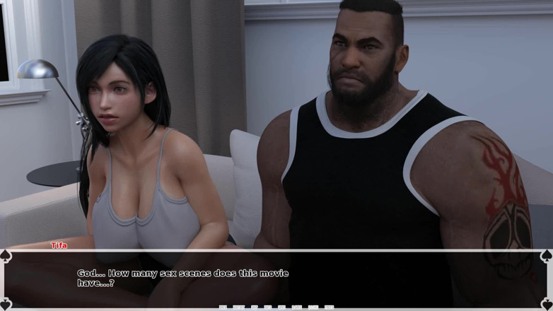 Dirty GamesXxX: Tifa's Dark Heaven: Unfaithful Asian with Huge Tits Is Jerking...