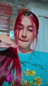 Cute Girl Changes Her Panties in Front of the Mirror