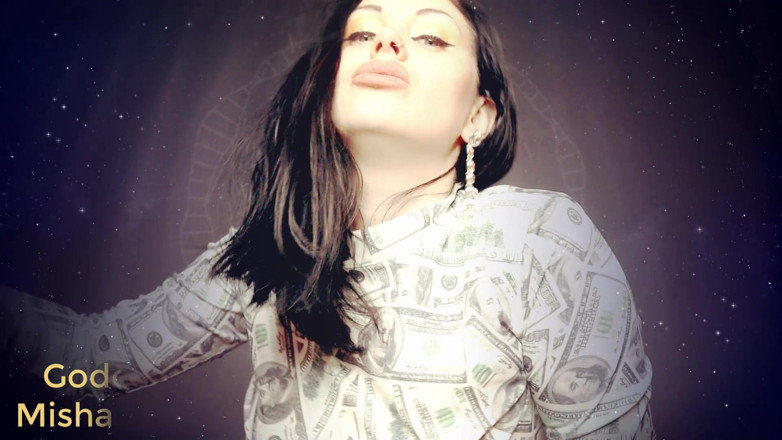 Goddess Misha Goldy: So quanto ti controllo con la mia perfezione rotonda sei...