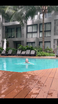 Can’t Live a Day Without Swimming in the Pool, Kinda Got Used to It ) Down to Join Me This Weekend?