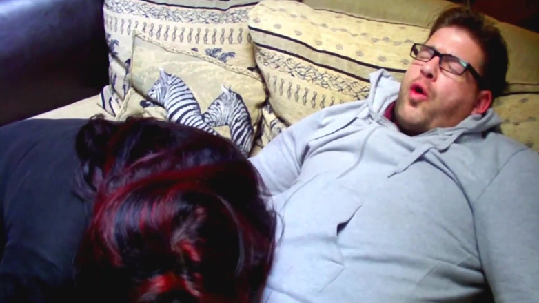 Gazongas: Hot milf sucking him dry