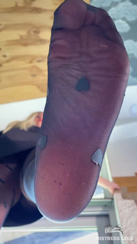 Nylon Toes Play - Then Step on Your Face