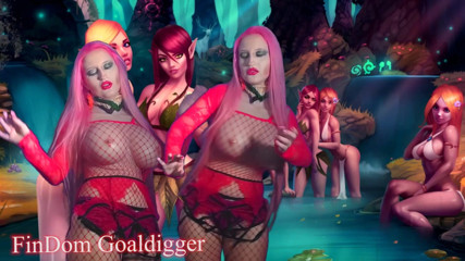 FinDom Goaldigger: Stress away solo istruzioni per sborrare